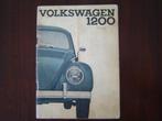 VOLKSWAGEN 1200 1963 instructie boekje Limousine Cabriolet, Auto diversen, Handleidingen en Instructieboekjes, Ophalen of Verzenden