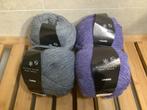 4 nieuwe bollen winter glow solid, Ophalen of Verzenden, Nieuw, Breien of Haken, Wol of Garen