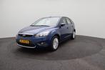 Ford Focus 1.8 Titanium 5D 2009 Blauw, Auto's, Voorwielaandrijving, 125 pk, 4 cilinders, Blauw