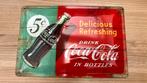 Coca cola reclamebord wandbord, Ophalen of Verzenden, Nieuw