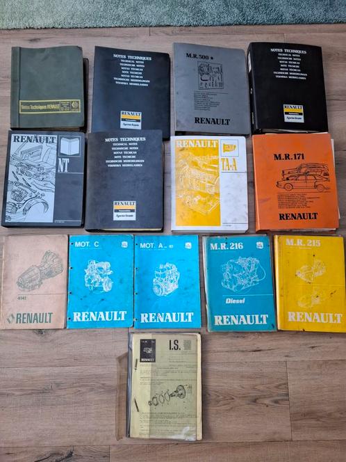 Renault werkplaats handboeken, Auto diversen, Handleidingen en Instructieboekjes, Ophalen
