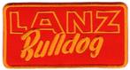 Lanz Bulldog Tractor stoffen opstrijk patch embleem #1, Ophalen of Verzenden, Nieuw, Auto's