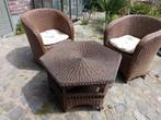Rotan tuinmeubel set, Rotan, Zo goed als nieuw, Tuinset, Ophalen