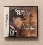 Sherlock Holmes, The Mystery of the Mummy - Nintendo DS, Spelcomputers en Games, Puzzel en Educatief, Vanaf 3 jaar, Ophalen of Verzenden