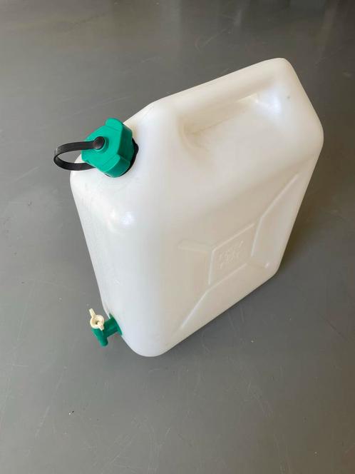 Jerrycan met kraan - Kampeeraccessoires, Caravans en Kamperen, Kampeeraccessoires, Gebruikt, Ophalen