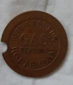 Gaspenning, Postzegels en Munten, Penningen en Medailles, Ophalen of Verzenden, Overige materialen