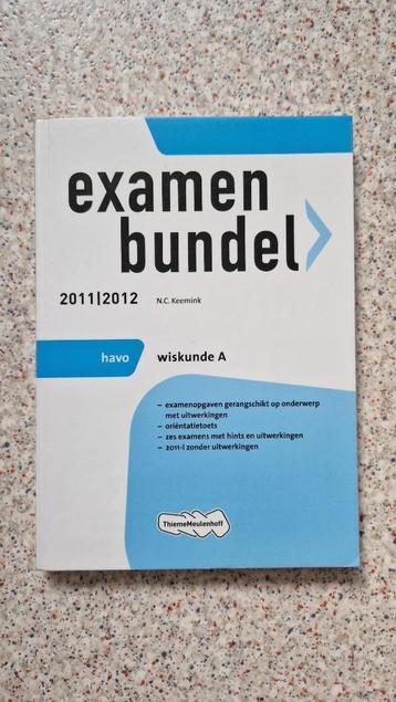 Examenbundel Wiskunde A 2011/2012 - ISBN 9789006076561 beschikbaar voor biedingen