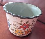 Vintage Bloempot Plateel Koninklijke Goedewaagen, Ophalen of Verzenden