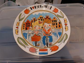 Blond Amsterdam bord groot beschikbaar voor biedingen