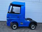 Mercedes-Benz Actros Heavy Truck blauw 4x4 RC, FM Radio leer, Kinderen en Baby's, Nieuw, Ophalen of Verzenden