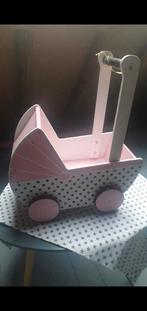 Houten poppenwagen HEMA - Nieuwstaat!, Ophalen of Verzenden, Nieuw, Babypop