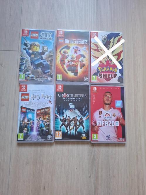 Nintendo switch games, Spelcomputers en Games, Games | Nintendo Switch, Zo goed als nieuw, Avontuur en Actie, 3 spelers of meer