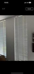 Houten luxaflex wit met band , als nieuw!, Huis en Inrichting, Stoffering | Gordijnen en Lamellen, Ophalen, 200 cm of meer, Wit