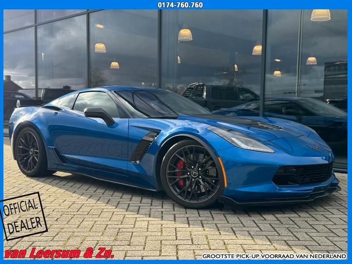 Chevrolet Corvette C7 6.2 Z06 Coupe 3LZ | Competition seats, Auto's, Chevrolet, Bedrijf, Te koop, Corvette, ABS, Achteruitrijcamera