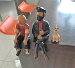 Vintage beeld Kuifje en Kapitein Haddock – zeldzaam – TINTIN, Ophalen of Verzenden
