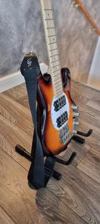 Harley Benton MM-84A SB Deluxe Basgitaar + Accessoires, Muziek en Instrumenten, Snaarinstrumenten | Gitaren | Bas, Ophalen of Verzenden