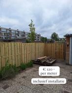 Schutting Cardiff FSC geimpregneerd grenenhout recht 180x180, 1 tot 2 meter, 6 meter of meer, Nieuw, Ophalen of Verzenden