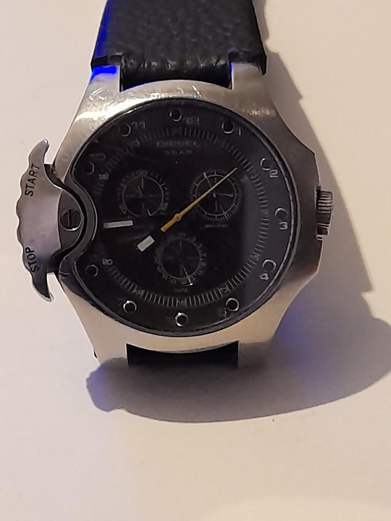 Diesel Polshorloge - Stijlvol en Stoer, Sieraden, Tassen en Uiterlijk, Horloges | Heren, Overige merken, Staal, Polshorloge, Ophalen of Verzenden