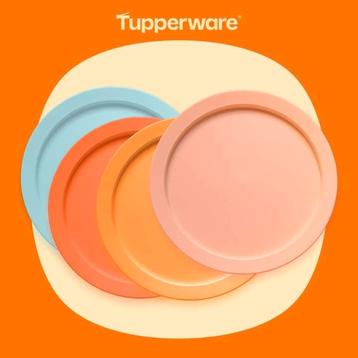 Tupperware borden, set van 4  , nieuw, beschikbaar voor biedingen