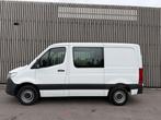 Mercedes-Benz Sprinter Automaat Dubbele Cabine / 6 persoons, Auto's, Gebruikt, Euro 6, Wit, Bedrijf