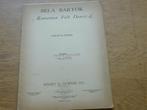 BÉLA BARTÓK RUMANIAN FOLK DANCES  VOOR VIOOL EN PIANO, Muziek en Instrumenten, Bladmuziek, Gebruikt, Klassiek, Ophalen of Verzenden