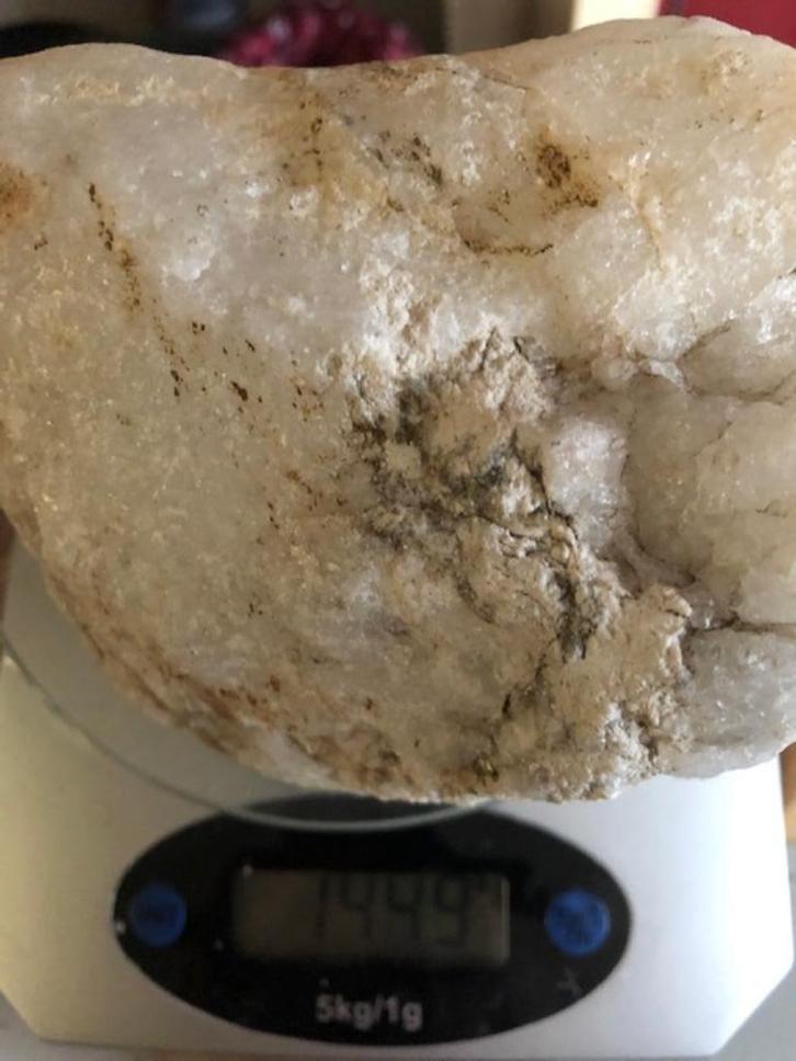 Nr3 ruwe pyriet1592gram, Verzamelen, Mineralen en Fossielen, Mineraal, Ophalen of Verzenden