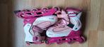 Meiden Skeelers maat 32-35. Roze., Ophalen of Verzenden, Verstelbaar, Gebruikt