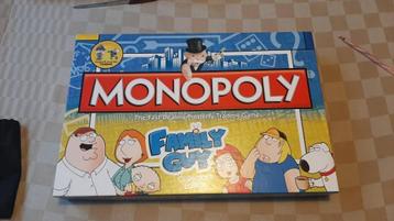 bordspel nieuw Monopoly Family Guy Monopolie fraai  beschikbaar voor biedingen