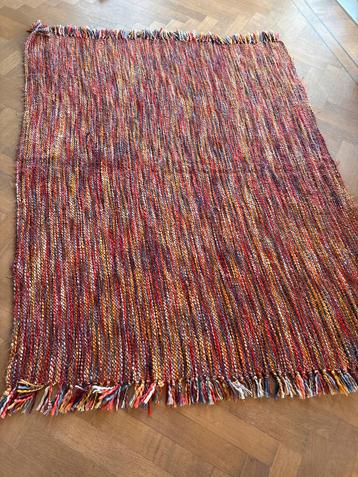 Kleurrijke Kleed/Deken 130x170 beschikbaar voor biedingen