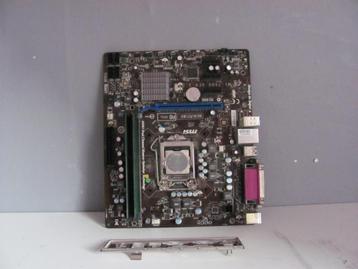 MSI mobo h61m-p23 met intel cpu en 4 gb mem  beschikbaar voor biedingen