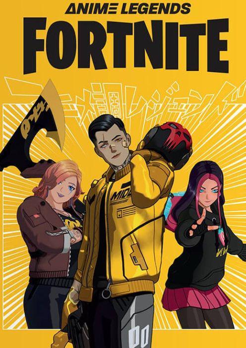 Fortnite Anime legends pack, Spelcomputers en Games, Games | Sony PlayStation 4, Zo goed als nieuw, Verzenden