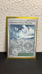 Calamitous Snowy Mountain Trainer reverse holo 174/193, Ophalen of Verzenden, Nieuw, Boosterbox