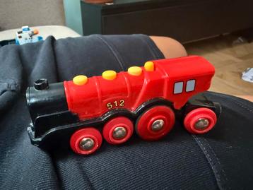 BRIO Mighty Red Action Locomotive - Powered with Batteries beschikbaar voor biedingen