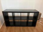 Kallax 8 vaks open kast vakkenkast 4x2 zwart Ikea, Ophalen, Gebruikt, 50 tot 100 cm, Minder dan 100 cm