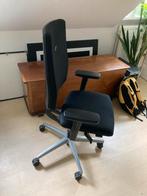 Ergonomische Bureaustoel Zwart, Huis en Inrichting, Ophalen, Gebruikt, Zwart, Bureaustoel