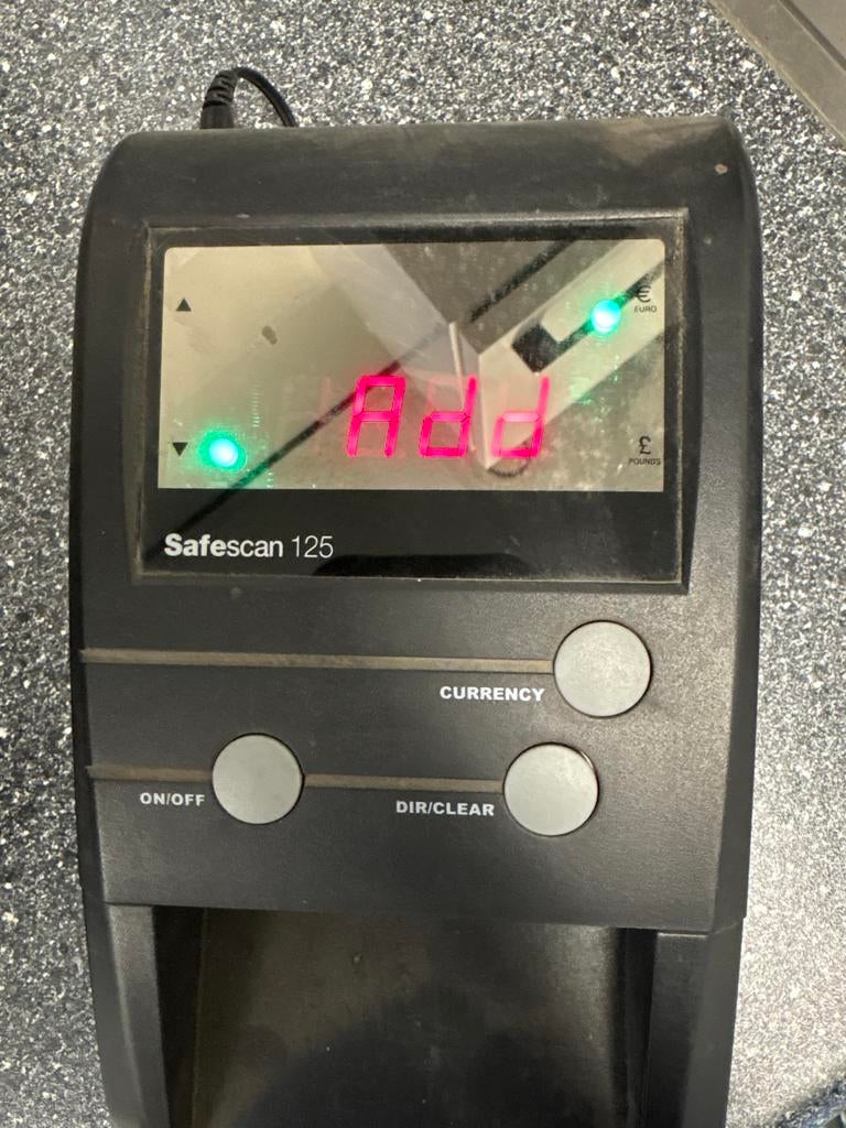 Safescan 125 Geldtelmachine, Verzamelen, Elektronische Apparatuur, Overige typen, Ophalen