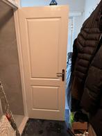 Wit/creme deur, Nieuw, 80 tot 100 cm, Ophalen, 200 tot 215 cm