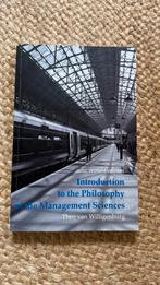 Introduction to the Philosophy of the Management Sciences, Ophalen of Verzenden, Zo goed als nieuw, WO