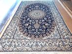 Fijn Geknoopt (Nain) tapijt- 255x163cm- wol & zijde Uit Iran, Crème, 150 tot 200 cm, 200 cm of meer, Ophalen of Verzenden