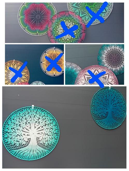 Mandala, Huis en Inrichting, Woonaccessoires | Wanddecoraties, Zo goed als nieuw, Ophalen