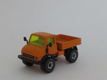 oranje Unimog van Siku, 1:55, izgst beschikbaar voor biedingen