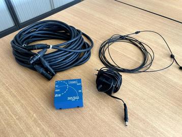 Hosa ODL-312 Audio Interface met voeding en kabels beschikbaar voor biedingen