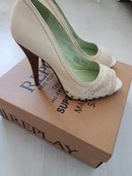 NIEUWE pumps REPLAY maat 37, Pumps, Beige, Nieuw, Replay
