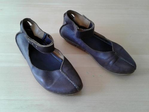 Lederen Dames schoenen handgemaakt maat 40., Kleding | Dames, Schoenen, Gedragen, Overige typen, Bruin, Ophalen of Verzenden