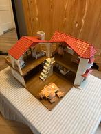 Sylvanian Families Huis + Figuren en Accessoires, Kinderen en Baby's, Speelgoed | Poppenhuizen, Ophalen of Verzenden, Gebruikt
