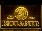 Led Lichtbord PAULANER 3d neon look, Ophalen of Verzenden, Nieuw, Lichtbak of (neon) lamp