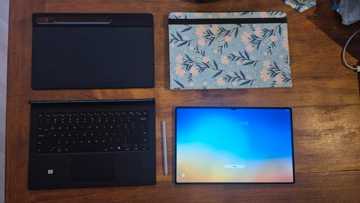 Samsung Galaxy Tab S10 ultra, Computers en Software, Android Tablets, Zo goed als nieuw, Wi-Fi, 13 inch of meer, 256 GB, Uitbreidbaar geheugen