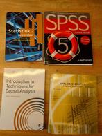 Studieboeken statistiek, Boeken, Ophalen of Verzenden, Zo goed als nieuw