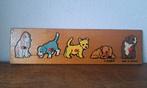 Vintage houten Simplex Toys puzzel Honden, Ophalen of Verzenden, Zo goed als nieuw