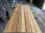 Western Red Cedar-rabatdelen-channelsiding-schutting-gevelde, Ophalen, Planken, Nieuw, Hardhout